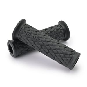 Manopole per moto con finale aperto l. 122 mm modello "GGD-KNIT" - cop