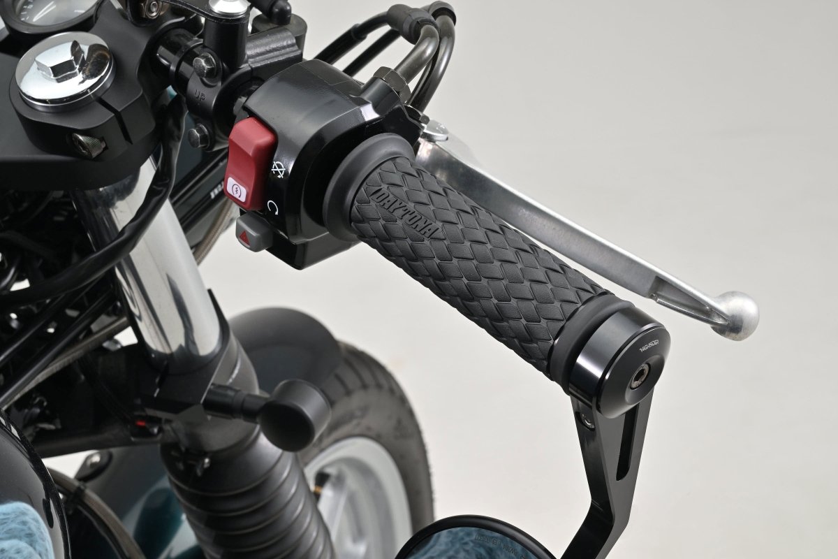 Manopole per moto con finale aperto l. 122 mm modello "GGD-KNIT" - cop 8 Manopole per moto con finale aperto l. 122 mm modello "GGD-KNIT" - cop - immagine 8