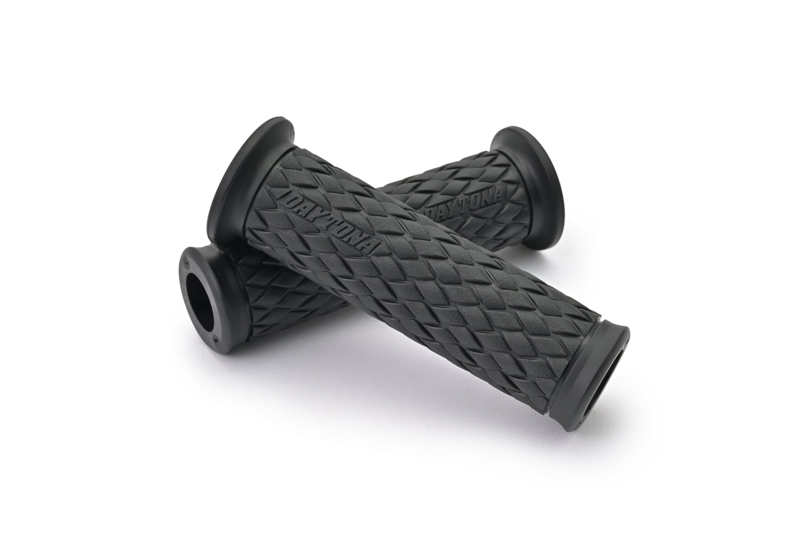 Manopole per moto con finale aperto l. 122 mm modello "GGD-KNIT" - cop 1 Manopole per moto con finale aperto l. 122 mm modello "GGD-KNIT" - cop