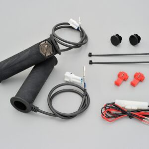 Manopole riscaldate moto manubri 22,2mm, finale aperto Daytona - Quali