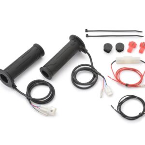 Kit manopole riscaldate moto manubri 22,2mm terminale aperto/controllo