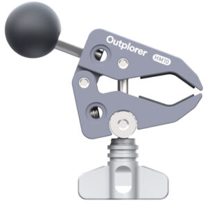 Outplorer HM10 – Supporto a morsetto per manubrio Outplorer - Supporto