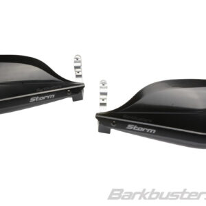 Paramani STORM - unico punto di fissaggio (22 mm) Barkbuster neri Bark