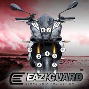 Pellicola adesiva moto aprilia tuono v4 2011-2014 Eazi-Grip / Eazi-Gua