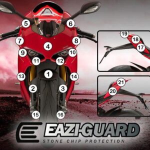 Pellicola adesiva moto ducati multistrada 1260 pikes peak 2018-2020 Ea