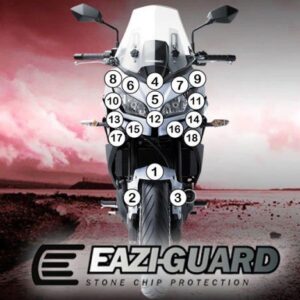 Pellicola adesiva moto kawasaki z 1000 sx 2017-2022 Eazi-Grip / Eazi-G
