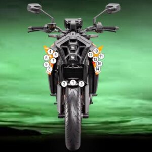 Pellicola adesiva moto KTM 990 DUKE Eazi-Grip / Eazi-Guard - Protezion