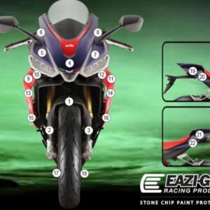 Pellicola adesiva moto RS 660 2021- Eazi-Grip / Eazi-Guard - Protezion
