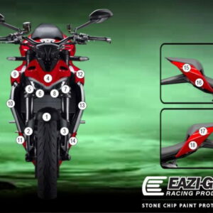 Pellicola adesiva moto Streetfighter V2 2021 Eazi-Grip / Eazi-Guard -