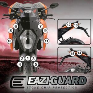 Pellicola adesiva moto suzuki gsxr 1000 2009-2016 Eazi-Grip / Eazi-Gua