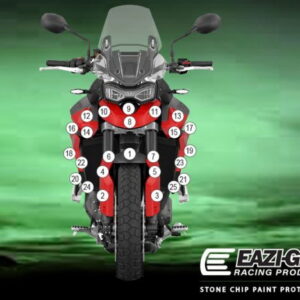 Pellicola adesiva moto TIGER 850 SPORT 2021- Eazi-Grip / Eazi-Guard -