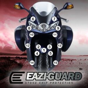 Pellicola adesiva moto triumph sprint gt 2010-2017 Eazi-Grip / Eazi-Gu