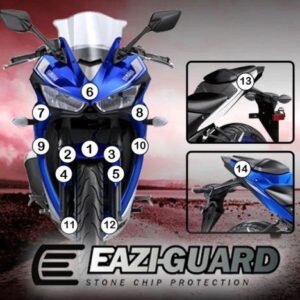 Pellicola adesiva moto yamaha fjr 1300 a 2014-2020 Eazi-Grip / Eazi-Gu
