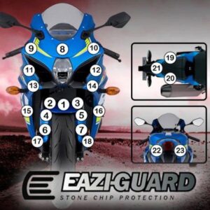 Pellicola adesiva moto yamaha yzf- r3/r25 2015-2018 Eazi-Grip / Eazi-G