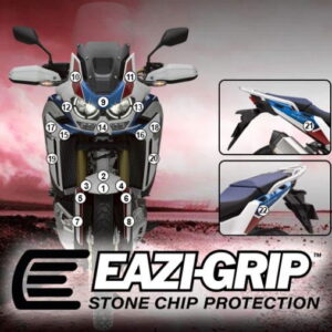 Pellicola adesiva per moto AFRICA TWIN ADVENTURE SPORTS 2020- Eazi-Gri