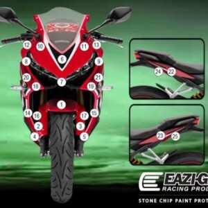 Pellicola adesiva per moto CBR650R/F 2019-2023 Eazi-Grip / Eazi-Guard