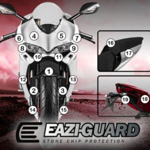Pellicola moto ducati 959 panigale 2016-2017 Eazi-Grip / Eazi-Guard -