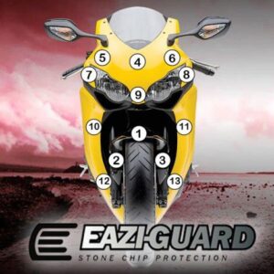 Pellicola moto honda cbr 1000 rr 2008-2011 Eazi-Grip / Eazi-Guard - Pr