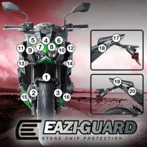 Pellicola moto kawasaki z 800 2013-2016 Eazi-Grip / Eazi-Guard - Prote
