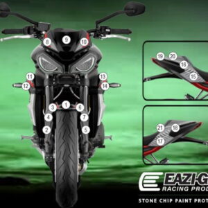 Pellicola moto Street Triple 2020-2022 Eazi-Grip / Eazi-Guard - Protez