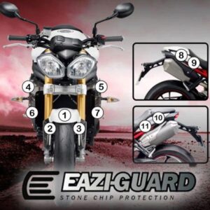 Pellicola moto triumph 1050 speed triple 2011-2015 Eazi-Grip / Eazi-Gu