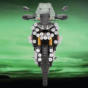 Pellicola protettiva APRILIA TUAREG 660 RALLY 2025- Eazi-Grip / Eazi-G