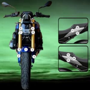 Pellicola protettiva carena per BMW R 1250 R 2023- Eazi-Grip / Eazi-Gu