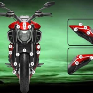 Pellicola protettiva DUCATI DIAVEL V4 Eazi-Grip / Eazi-Guard - Protezi
