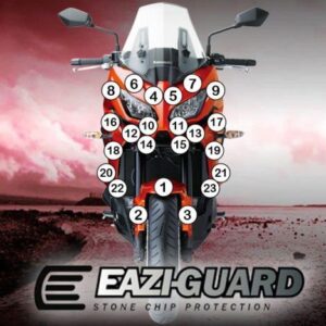Pellicola protettiva kawasaki z 900 rs café 2017-2020 Eazi-Grip / Eazi