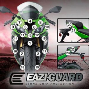 Pellicola protettiva kawasaki zx 6 r (636) 2013-2016 Eazi-Grip / Eazi-