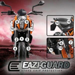 Pellicola protettiva ktm 790 duke 2018-2020 Eazi-Grip / Eazi-Guard - P