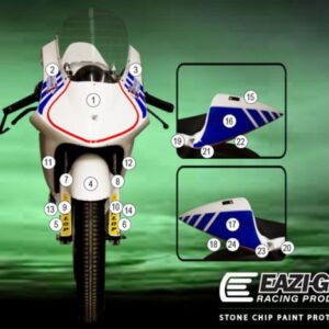 Pellicola protettiva NSF250R 2012- Eazi-Grip / Eazi-Guard - Protezione