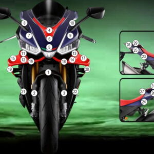 Pellicola protettiva per APRILIA RSV 4 2021- Eazi-Grip / Eazi-Guard -