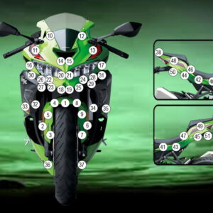 Pellicola protettiva per Kawasaki ZX-4RR 2023- Eazi-Grip / Eazi-Guard