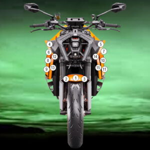 Pellicola protettiva per KTM 1390 Superduke R Eazi-Grip / Eazi-Guard -