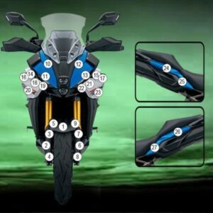 Pellicola protettiva per Suzuki GSX S1000 GX Eazi-Grip / Eazi-Guard -
