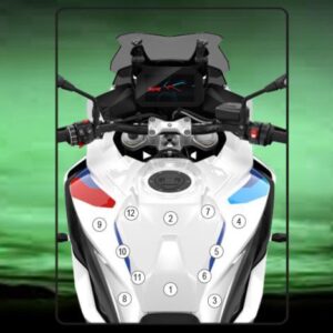 Pellicola protettiva serbatoio per BMW S 1000 XR 2020 - Eazi-Grip / Ea