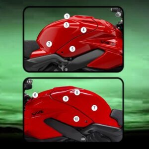 Pellicola protettiva serbatoio per DUCATI STREETFIGHTER V4 Eazi-Grip /