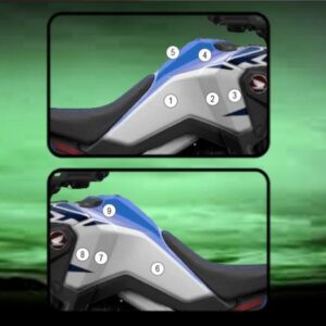 Pellicola protettiva serbatoio per Honda AFRICA TWIN CRF1100L 2020 - E