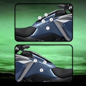 Pellicola protettiva serbatoio per Honda NC 750 X 2021 - Eazi-Grip / E