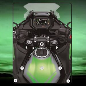 Pellicola protettiva serbatoio per Kawasaki VERSYS 650 2022 Eazi-Grip