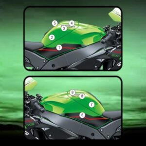 Pellicola protettiva serbatoio per Kawasaki ZX-10R 2021 - Eazi-Grip /