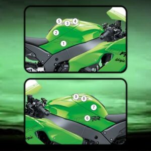 Pellicola protettiva serbatoio per Kawasaki ZX-10RR 2021 - Eazi-Grip /