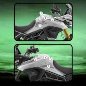 Pellicola protettiva serbatoio per TIGER 900/GT 2020-2023 Eazi-Grip /