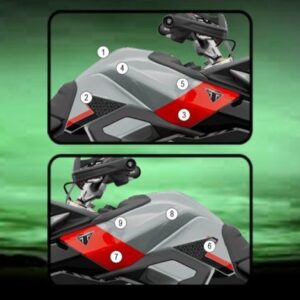 Pellicola protettiva serbatoio per TIGER 900 2024 Eazi-Grip / Eazi-Gua