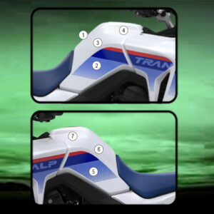 Pellicola protettiva serbatoio per TRANSALP 2023- Eazi-Grip / Eazi-Gua