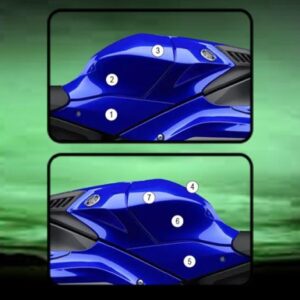 Pellicola protettiva serbatoio per Yamaha R 1 2020 - Eazi-Grip / Eazi-