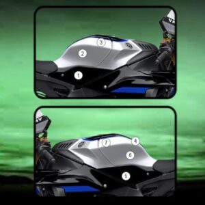 Pellicola protettiva serbatoio per Yamaha R 1 M 2020 - Eazi-Grip / Eaz