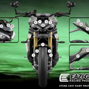 Pellicola protettiva SPEED TRIPLE 1200 RS 2021- Eazi-Grip / Eazi-Guard