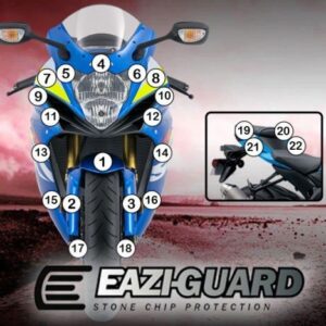 Pellicola protettiva suzuki gsxr 1000 2017-2022 Eazi-Grip / Eazi-Guard